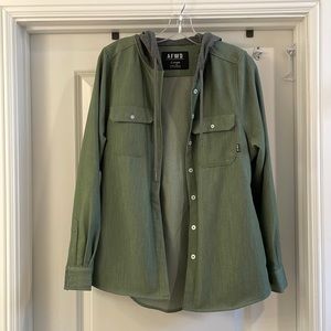 Alpha Forward hooded shirt. A great light layer!